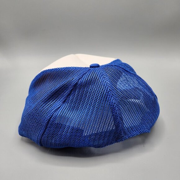 Mile 0 Vintage Car Club Trucker Hat Adjustable Mesh Blue Vintage - Picture 4 of 11